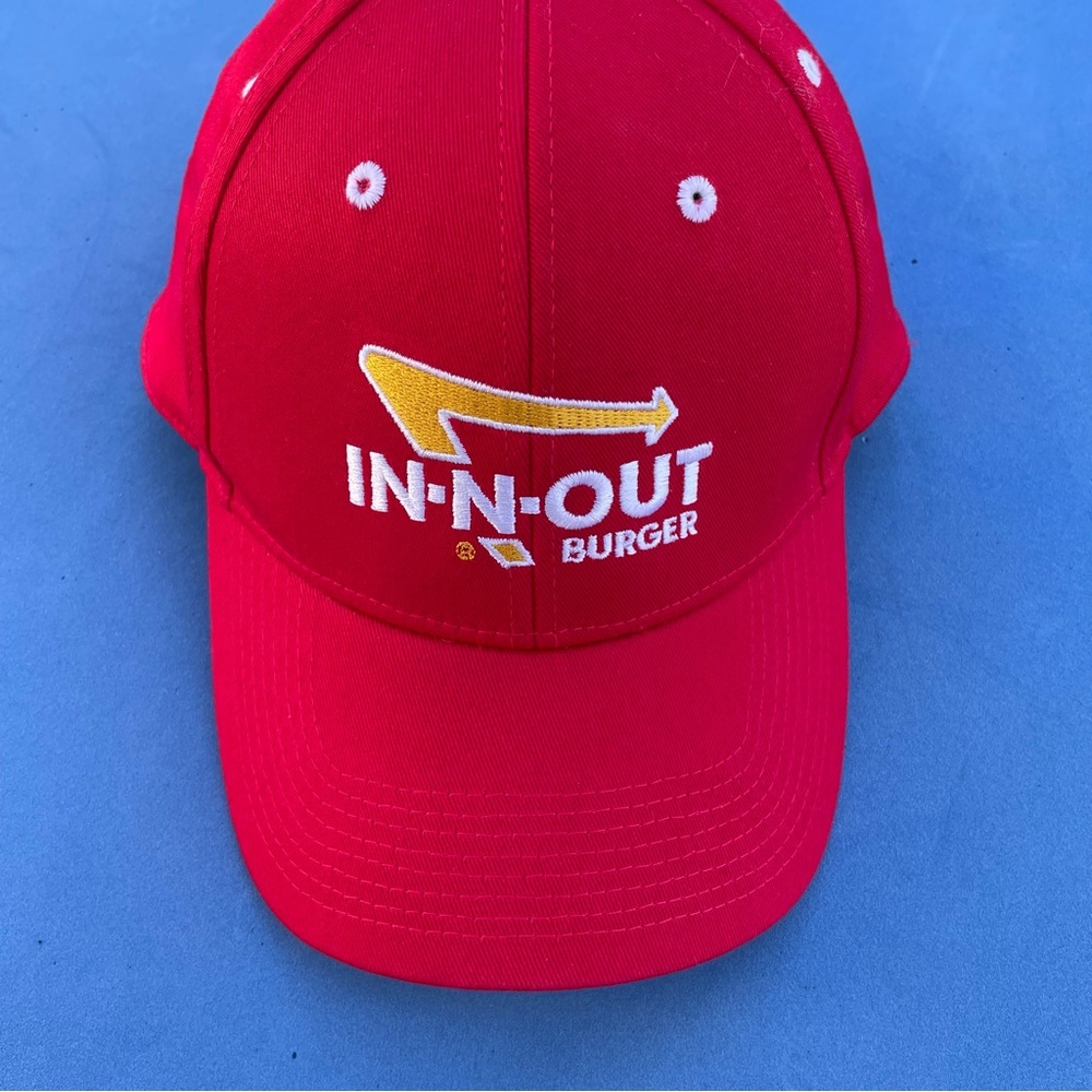 In-N-Out Burger Cap – Red & White (Size Large/XL) - Picture 2 of 6